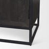Mercana Sloan Cabinet Black Iron Base