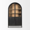 Mercana Sloan Cabinet Black Front Facing View 69885