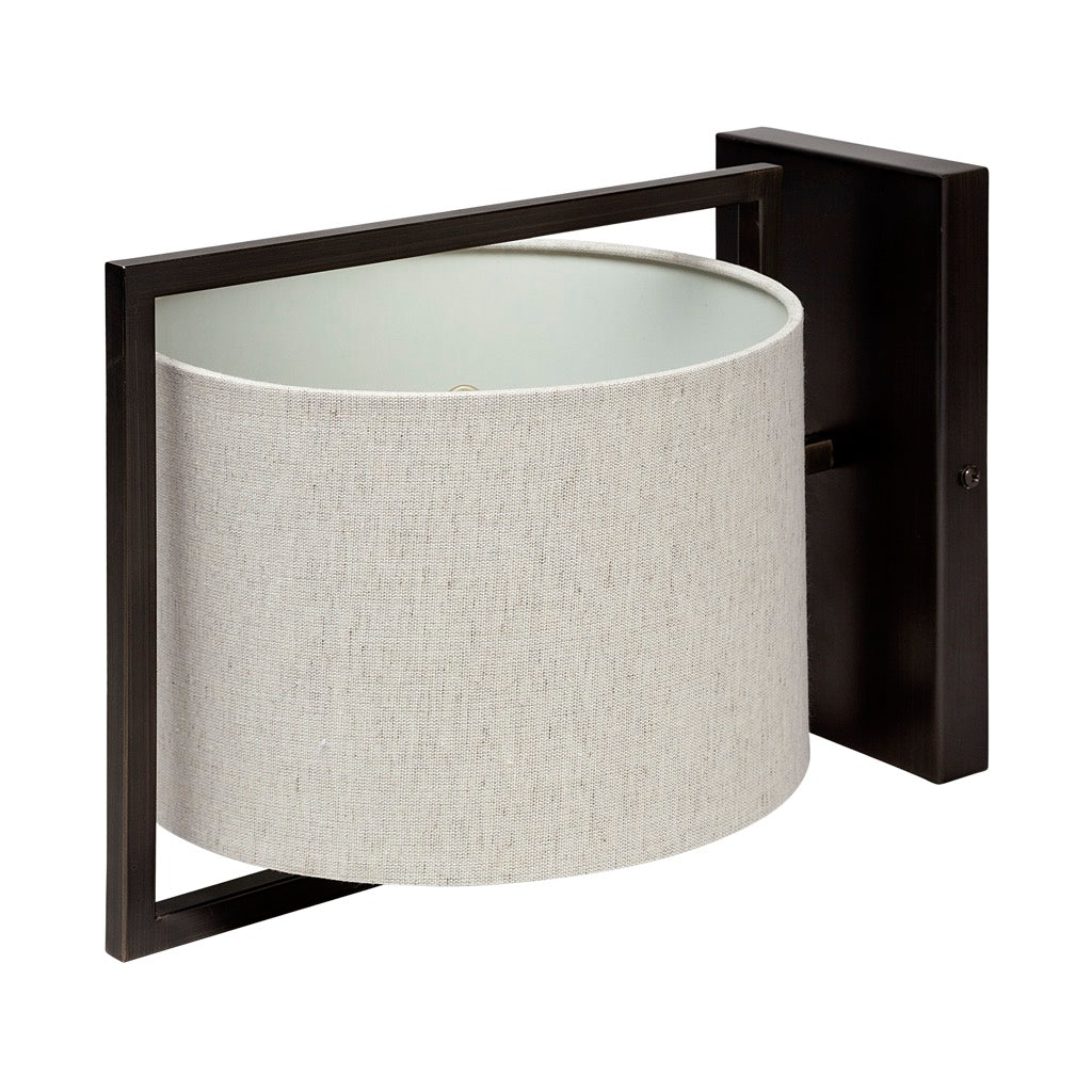Mercana Smithe Wall Sconce angled view 