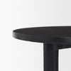 Mercana Sobi Accent Table side view of tabletop 