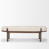 Sohan Bench - Oatmeal Fabric
