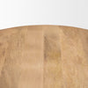 Mercana Soma Dining Table Light Brown Acacia Tabletop