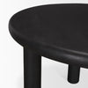 Mercana Soma Dining Table Black Acacia Wood Tabletop 70883-AB