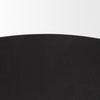 Mercana Soma Dining Table Black Acacia Rounded Tabletop