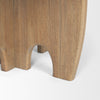 Mercana Sonomi Dining Table Brown Rubberwood Base
