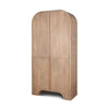 Mercana Sorina Cabinet Light Brown Angled View