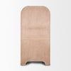 Mercana Sorina Cabinet Light Brown Back View