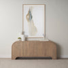 Mercana Sorina Sideboard Light Brown Staged View
