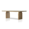 Four Hands Sorrento Dining Table angled view 