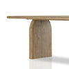 Sorrento Dining Table 224608-004 leg view 