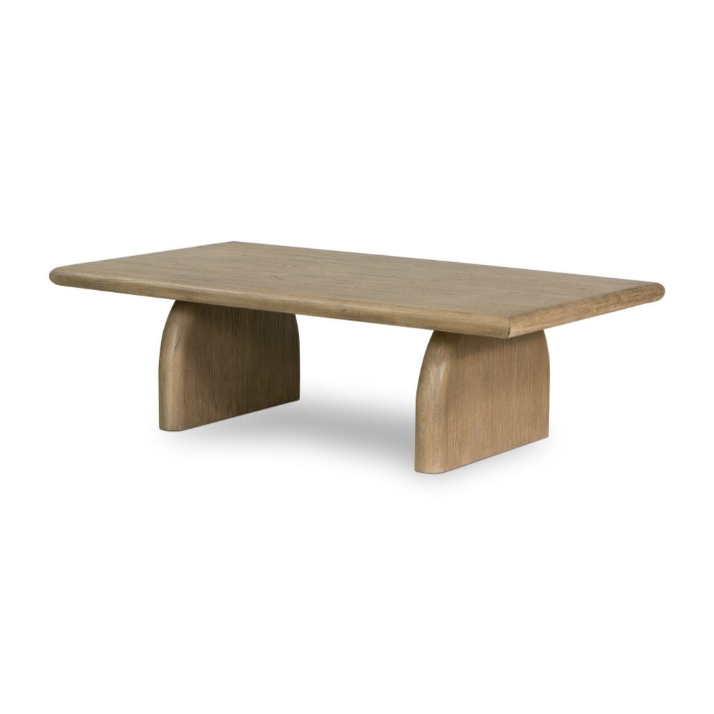 Four Hands Sorrento Coffee Table angled view 