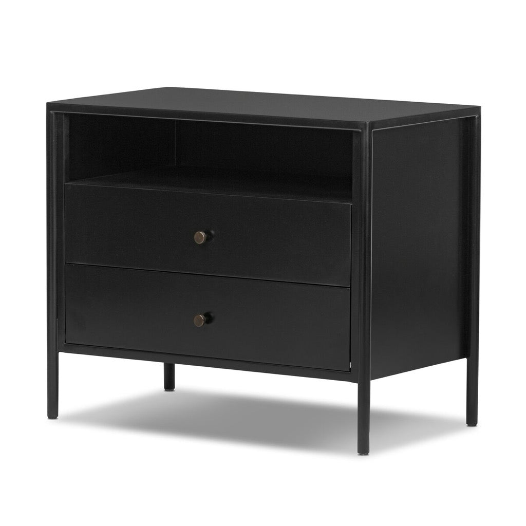 Four Hands Soto Large Nightstand angled view 