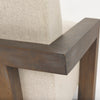 Mercana Sovereign Accent Chair Rubber Wood Frame