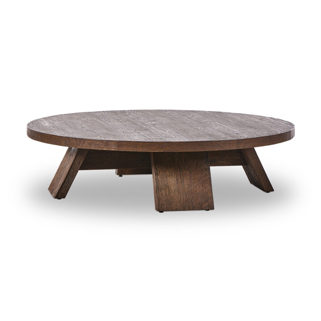 Sparrow Coffee Table Ashen Oak Resawn Angled View 240088-001