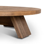 Four Hands Sparrow Coffee Table side view of leg