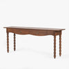 Co.House Designs Spindle Console Table angled view 