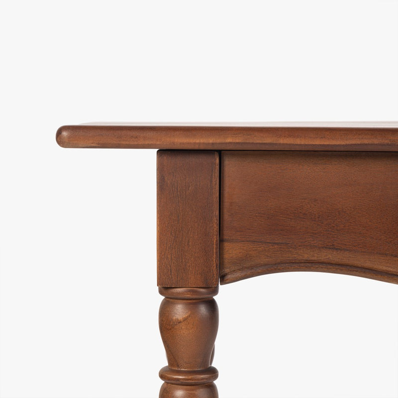 Spindle Console Table CH-1003856 top corner view 
