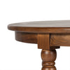 Spindle Round Coffee Table CH-1004379 side view of top 