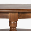 Spindle Round Coffee Table CH-1004379 table detail 