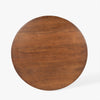 Spindle Round Coffee Table CH-1004379 overhead view 