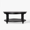 Co.House Designs Spindle Round Coffee Table side view 