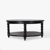 Spindle Round Coffee Table CH-1004380 front view 