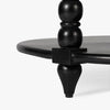 Co.House Designs Spindle Round Coffee Table leg view 