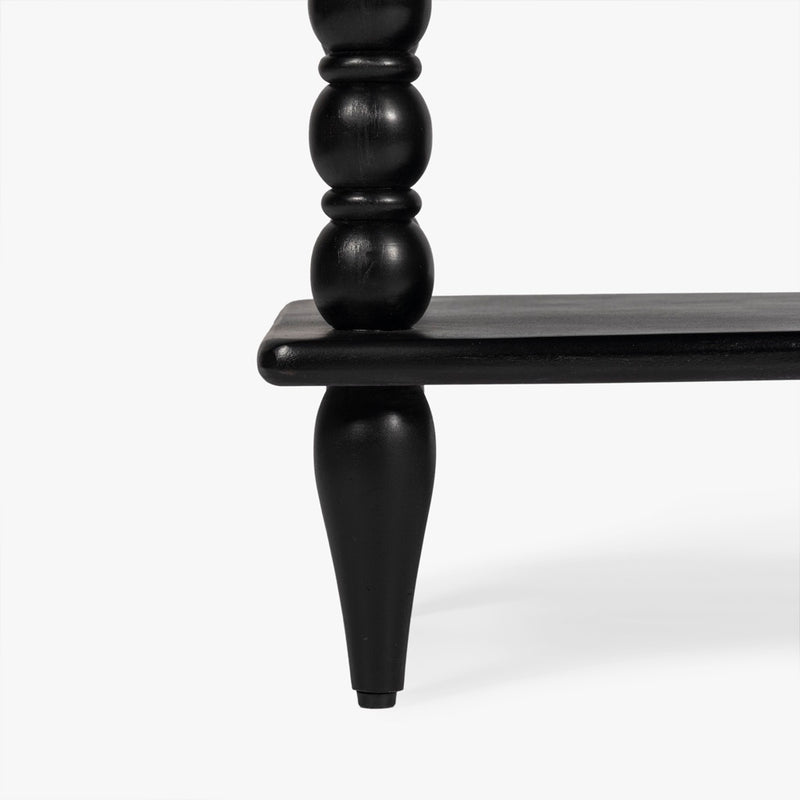Spindle Tall Bookcase CH-1004374 leg view 