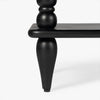 Co.House Designs Spindle Wide Bookcase leg view 