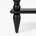 Co.House Designs Spindle Wide Bookcase leg view 