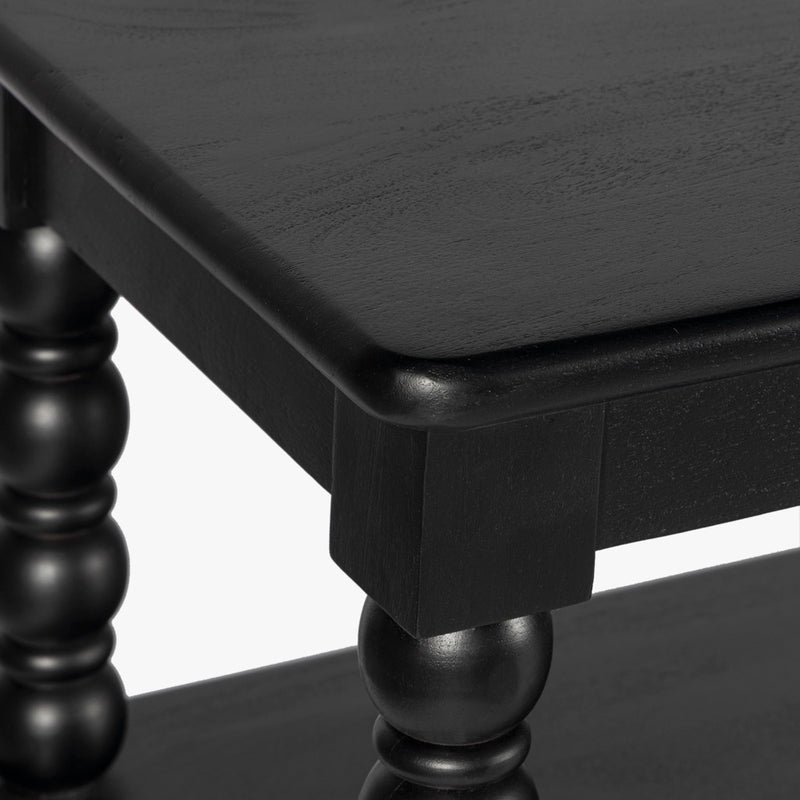 Spindle Wide Bookcase CH-1004376 corner view 