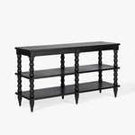 Co.House Designs Spindle Wide Bookcase angled view 