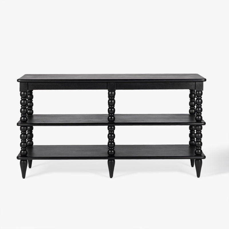 Spindle Wide Bookcase CH-1004376 front view 