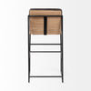Mercana Stamford Stool back view bar height 