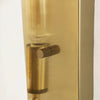 Mercana Stein Wall Sconce gold base view 