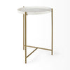 Mercana Stella Accent Table angled view 