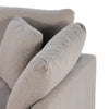 Four Hands Stevie 5-Piece Sectional throw pillows