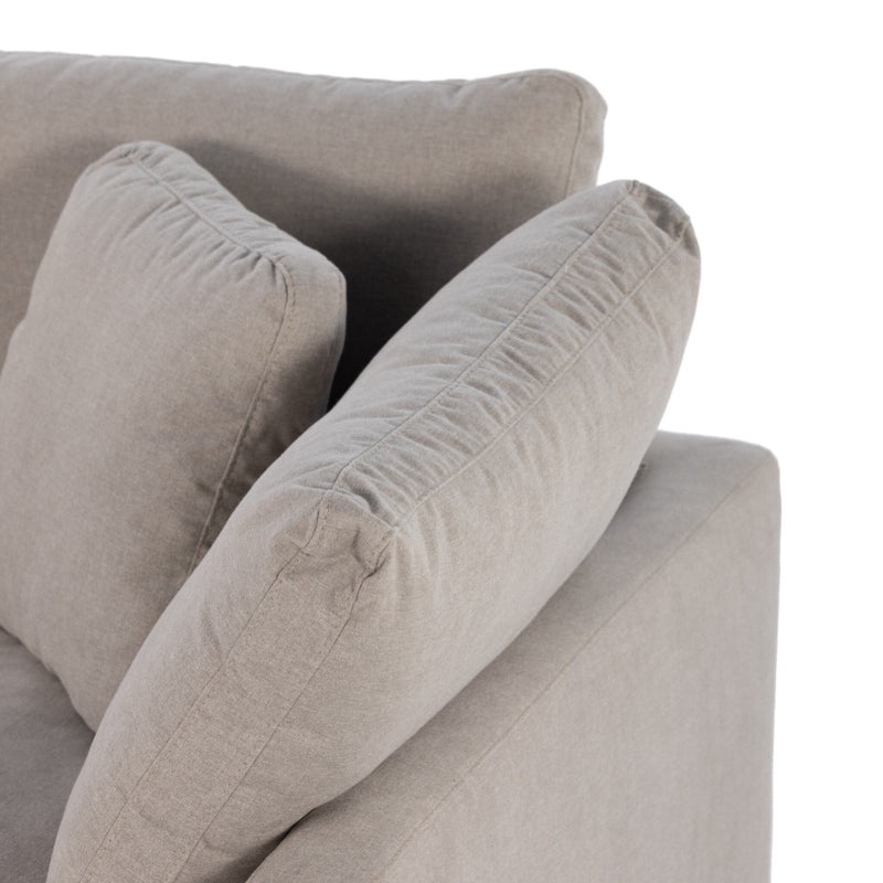Four Hands Stevie 5-Piece Sectional throw pillows