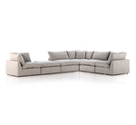 Four Hands Stevie 5-Piece Sectional angled view