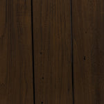 Stewart Outdoor Dining Bench Reclaimed Teak Wood Slats 233614-001
