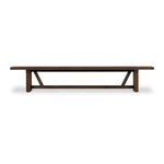 Stewart Outdoor Dining Bench Front Facing View 233614-001
