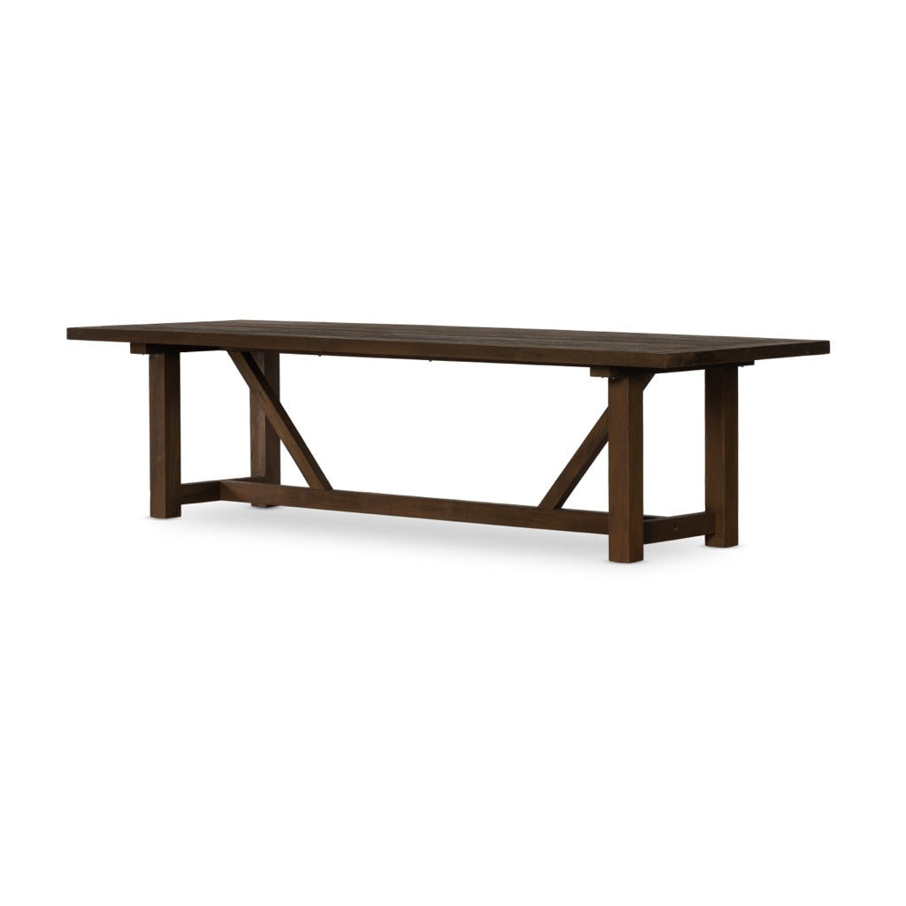 Stewart Outdoor Dining Table Angled View 233366-001
