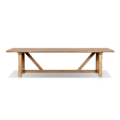 Stewart Outdoor Dining Table 233366-002 front view 