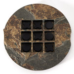 Stone Tic Tac Toe Game Board Top View 236871-001