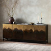 Stormy Sideboard Aged Brown Staged View