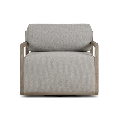 Stroud Outdoor Swivel Chair 235141-023 front view 