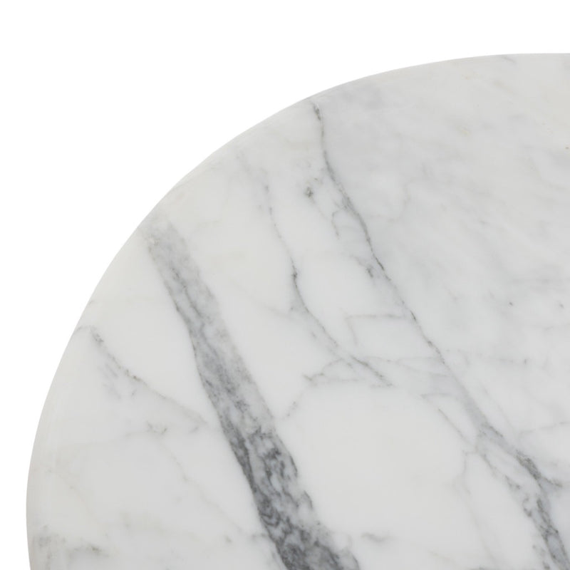 Four Hands Stuart End Table round edge 