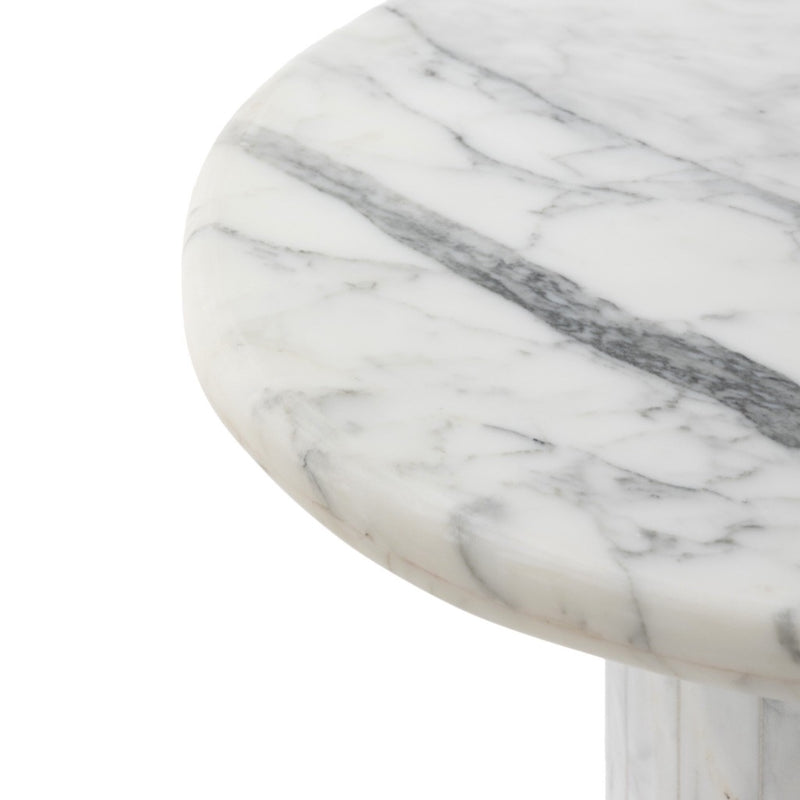 Stuart End Table 249545-001 side round edge 