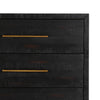 Suki 5 Drawer Tall Boy Dresser Brass Handles 108034-003