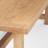 Mercana Suke Dining Table Natural Wood Mango Wood Tabletop 70872-AB